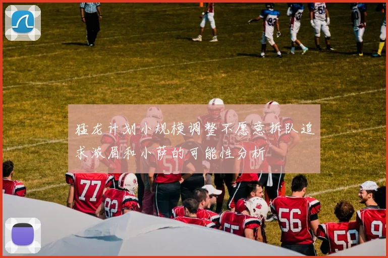 猛龙计划小规模调整不愿意拆队追求浓眉和小萨的可能性分析